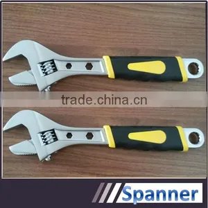 Hand Tools! American Type Adjustable Spanner Wrench of Good Quality thumbnail-1