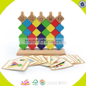 Wholesale Interesting Wooden Building Blocks Toy Special Kids Wooden Building Blocks Toy Colorful Building Blocks Toy W13D097 thumbnail-1