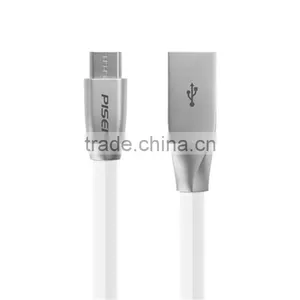 Pisen 1m 3.28ft High Quality Durable Multicolor Double Sides Workable Fast Zinc Alloy Type-C Cable thumbnail-2