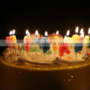 Kawaii Little Feet Shape Happy Birthday Candle for Children thumbnail-1