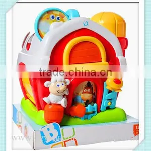 Baby Kids Activity Farm House From Dongguan Icti Factory High Quality Roler Plasy Farm House Toy for Kids thumbnail-1