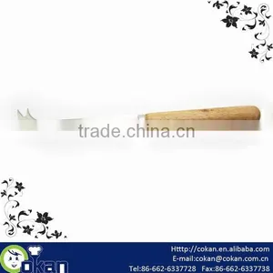 Stainless Steel Cheese Knife With Wooden Handle,cheese Cutter CK-KS038 thumbnail-1