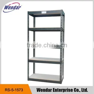 5-tier Boltless Garage Warehouse Rack ,adjustable Display Steel Storage Shelf thumbnail-1