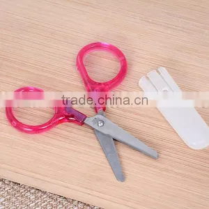 School Children Paper Cutting Scissors Plastic Paper Cutting thumbnail-4