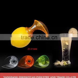 Plastic Trumpet Shaped Hand Lemon Squeezer thumbnail-1