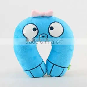 Pig Shape and Pig Print Pillow thumbnail-1