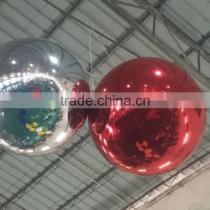 Giant Inflatable Disco Mirror Balls Large Inflatable Party Silver Ball for Party/ Wedding/ Decoration thumbnail-2