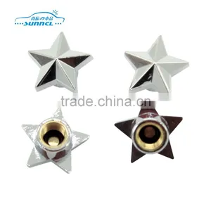 Aluminium Alloy Tire Valve Caps With Lock , Plastic Tire Vale Cap , 4PCS / SET thumbnail-5