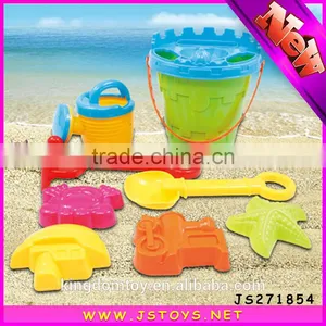 2015 Plastic Beach Buckets and Spades Sand Beach Toy Set for Kid thumbnail-6