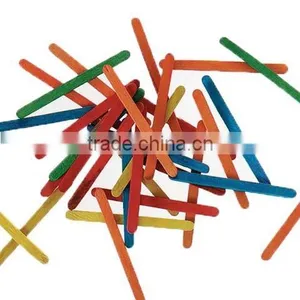 Wood Craft Sticks in Assorted Colors thumbnail-2