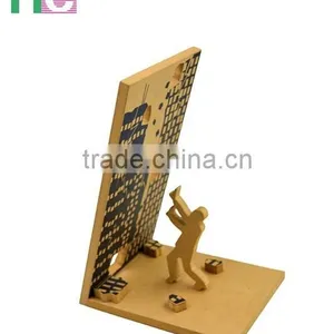 Attractive Wood Book End 2016 New Design thumbnail-2