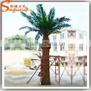 Songtao Suplier Artificial Date Palm Tree Customized Fibeerglass Date Palm Tree Fiberglass Artificial Palm Trees thumbnail-3