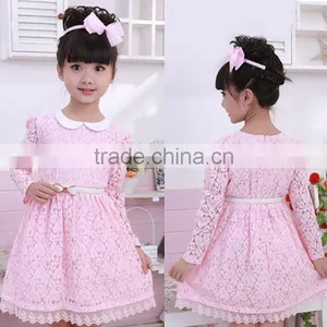 Summer Dress Girl Print Dress Fashion Floral Elastic Chiffon Dress Party Dresses for Girl thumbnail-1
