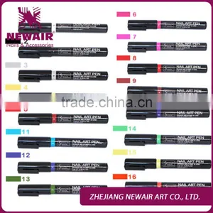 16 Colors 3D DIY Nail Art Pen Nail Painting Tool Drawing For UV Gel Manicure thumbnail-1