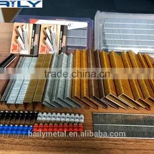 High Quality 21ga 98 LNDUSTRIAL NAILS SERIES STAPLES, Crown:7.90mm From Factory thumbnail-5