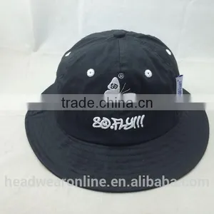 2014 New Design Butterfly Embroidery 6 Panel Bucket Hat thumbnail-1