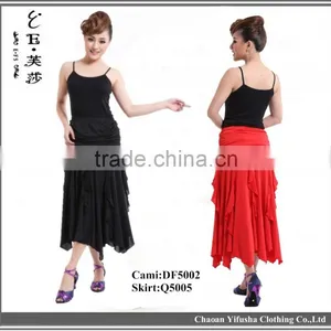 Elegant Charming Seamed Latin Dance Petticoat Belly Dance Petticoat thumbnail-1