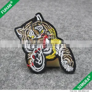 Custom Make Colorful Tiger Face Badge thumbnail-5