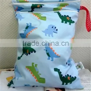 More Plain Or Printed Patterns Reusable and Washable Minky Cloth Diaper Bag thumbnail-1