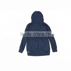 New Fashion Design Winter Plain Dyed Long Sleeve Custom Jacket thumbnail-2