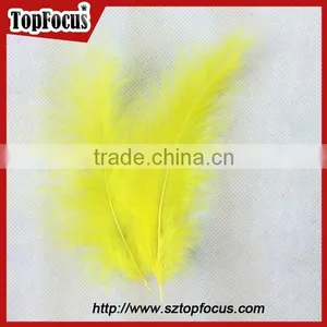 Any Color Cleaning Down Turkey Feather for Hat Wedding Decoration thumbnail-3