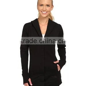 OEM Service is Provide Women 2/3 Botton Coat Fleece Fabric With Two Side Pocket Made in China thumbnail-6