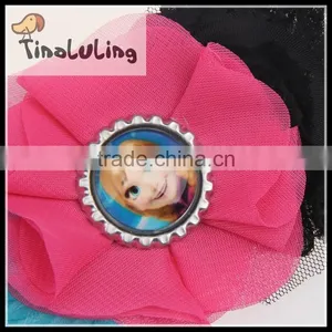2015 Baby Hair Accessories Headbands Elastic Hairband Flower Hair Accessories Wholesale China 12 Design thumbnail-6