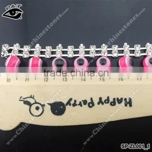 Hot Sell Rhinestone Chain Trim For Jewelry Garment Shoes Bags Decorations thumbnail-1