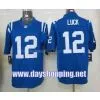 Nike NFL Jerseys Indianapolis Colts 12 Luck Blue thumbnail-1