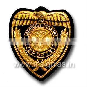 Embroidered Bullion Wire Badges thumbnail-1