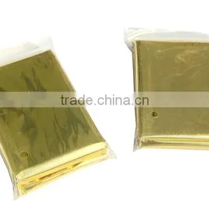 First Aid Use Foil Silver Gold Thermal Disposable Medical Emergency Blanket thumbnail-3