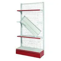High Quality Wire Mesh Supermarket Display Racks thumbnail-2