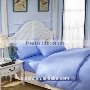 Super Comfortable Solid Color Cotton King Size Bed Sheet thumbnail-2