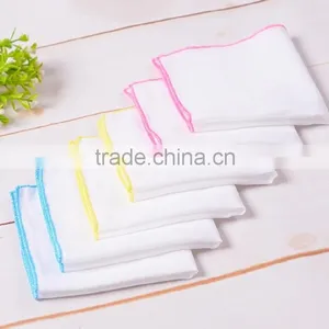 100% Cotton Gauze Towel Kitchen Cheesecloth Baby Sweat Towel Cotton Baby Face Towel thumbnail-2