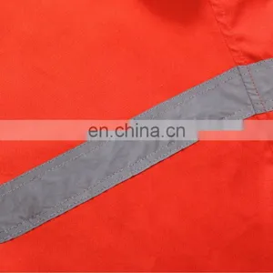 OEM Custom Breathable Greaseproof Mechanic Coveralls For Men thumbnail-6