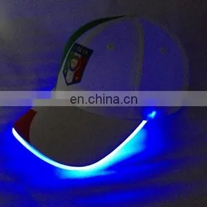 China Supplier Led Light Caps Baseball Cap With Embroidery Design thumbnail-3