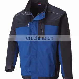 Customized Polycotton Drill Multifunctional Pocket Good Quality Work Jacket thumbnail-3
