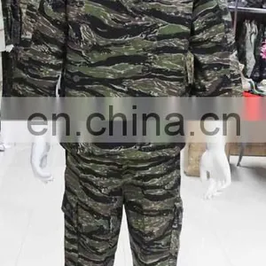 Cheap Custom Tiger Stripe Camouflage Military Uniform for Army Men thumbnail-5