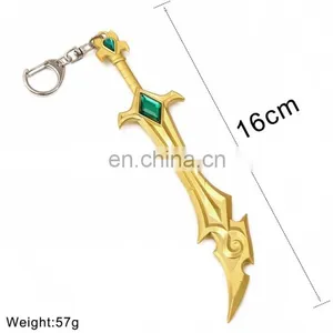 Factory Direct LOL Key Chain League of Legends Keychan thumbnail-5