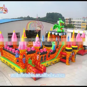 Manufacturer Wholesale Inflatable Desk Bed Combination Inflatable Combination Slide Jump Bed Inflatable Combination thumbnail-1