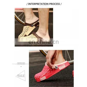 Summer Fashion Women Sandals Cool Beach Slippers, Anti Slip Pink Couples Slippers, Rainy Shoes 36 Yards thumbnail-4