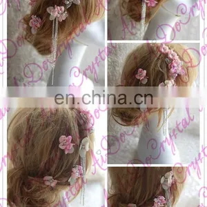 Aidocrystal Fashion Lady Woman Flower Hair Clip Bridal Hawaii Party Hair Accessories thumbnail-2