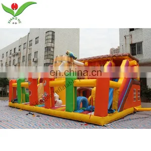 Most Funny Cask Theme Fun City Amusement Park Inflatable Play Park thumbnail-1