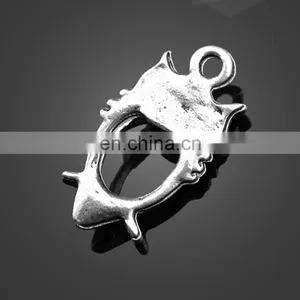 Wholesale Bronze Animal Owl Shape Pendant Alloy Pendant Jewelry Accessories thumbnail-4