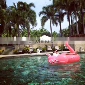 Wholesale Swimming Ring, Drop Shipping Inflatable Pool Float With Flamingo Shape Size: 190 x 200 x 130cm thumbnail-6