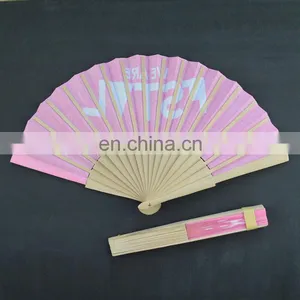 23cmL Personalized Spanish Wooden Hand Fans for Event thumbnail-4