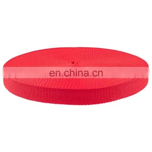 1 Inch Red Super Heavy Polypropylene(PP) Webbing thumbnail-1