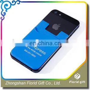 Customized Printing Silicone Smart Card Wallet 3m Sticky thumbnail-1