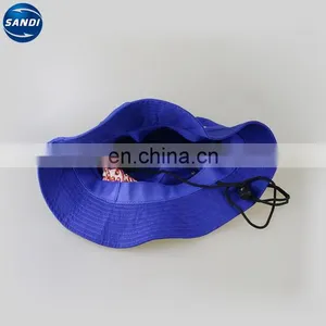 Promotional Plain Custom Fishing Bucket Hat thumbnail-2