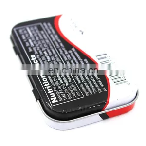 Suqare Candy Storage Open Top Tin Can Customized Tin Small Mint Can thumbnail-6